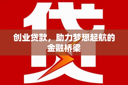 忻府创业贷款，助力梦想起航的金融桥梁