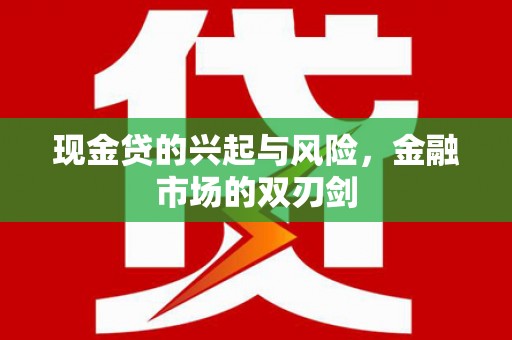 忻府现金贷的兴起与风险，金融市场的双刃剑