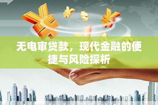 忻府无电审贷款，现代金融的便捷与风险探析