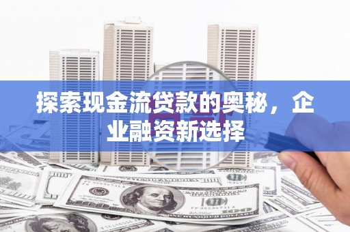忻府探索现金流贷款的奥秘，企业融资新选择