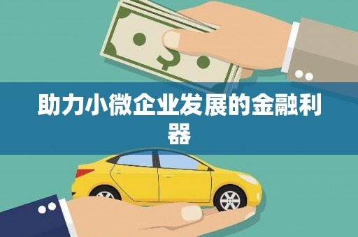 忻府助力小微企业发展的金融利器