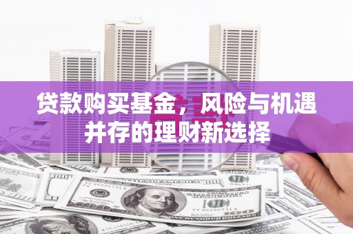 忻府贷款购买基金，风险与机遇并存的理财新选择