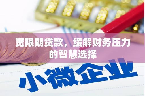 忻府宽限期贷款，缓解财务压力的智慧选择