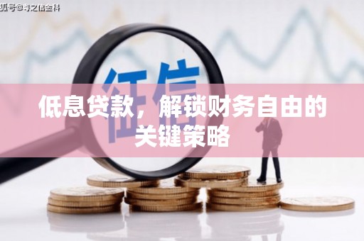 忻府低息贷款，解锁财务自由的关键策略
