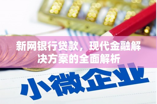 忻府新网银行贷款，现代金融解决方案的全面解析