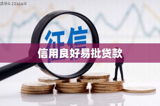 忻府信用良好易批贷款