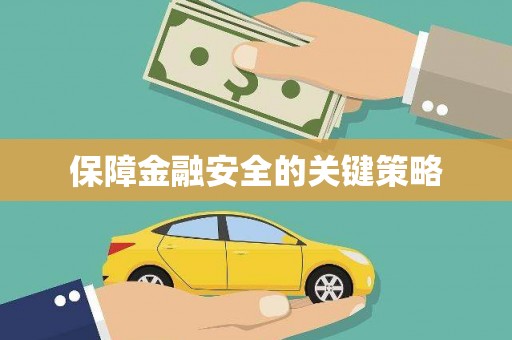 忻府保障金融安全的关键策略