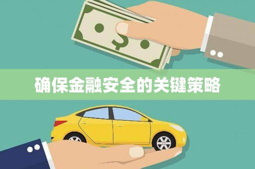 忻府确保金融安全的关键策略